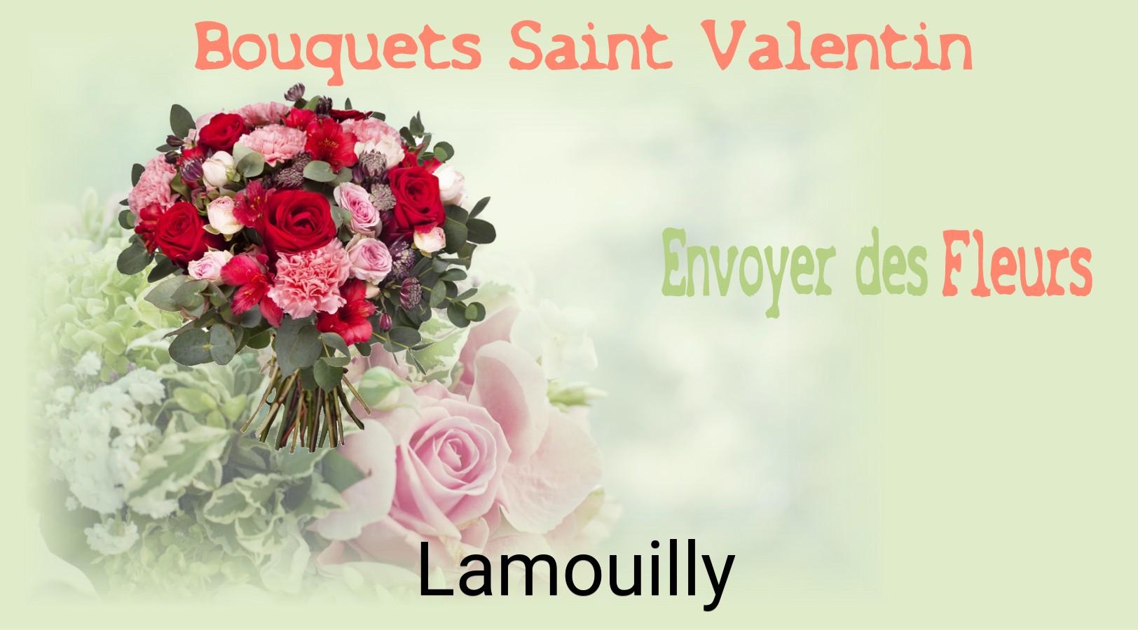 Roses de Saint-Valentin livrées à Lamouilly