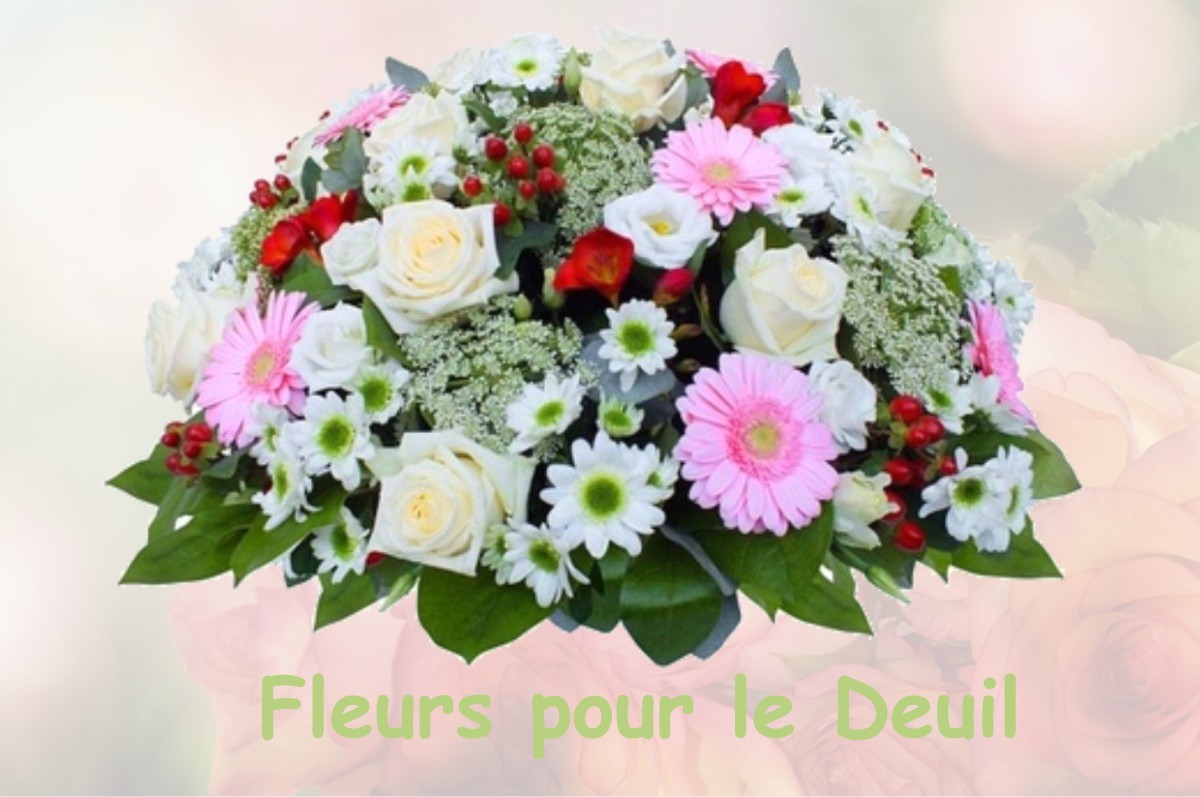 fleurs deuil LAMOUILLY